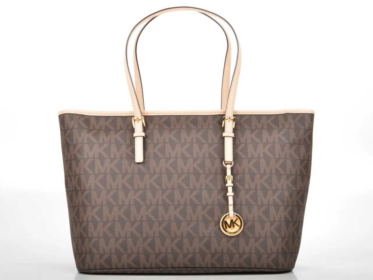 There is a handbag here in the image.