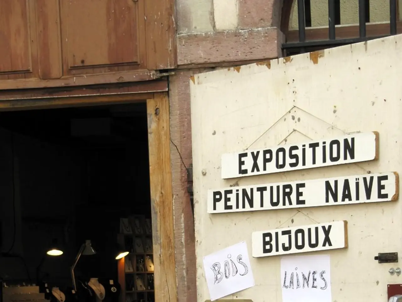 In This image on the left side there is an inside view of a shelter, in this image in the...