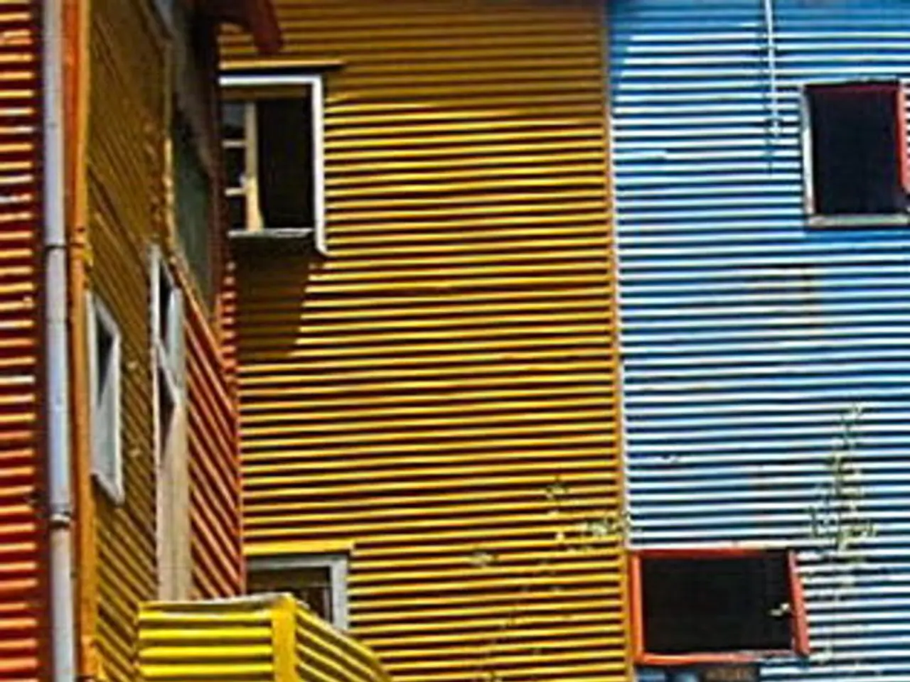 In this image there is a building.