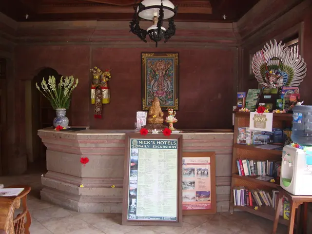 In this image we can see the idols, text frames and also the frame attached to the plain wall. We...