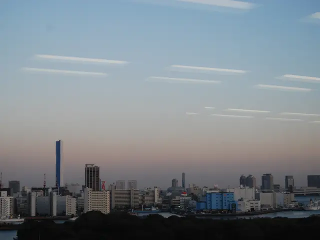 In the picture we can see number of buildings and tower buildings and behind it we can see a sky.
