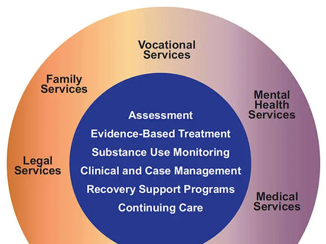 The image shows a Venn diagram with three circles labeled "Assessment," "Evidence-Based Treatment,"...