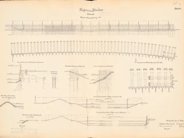 The image shows an open book with a drawing of a train track on it. The book is filled with...