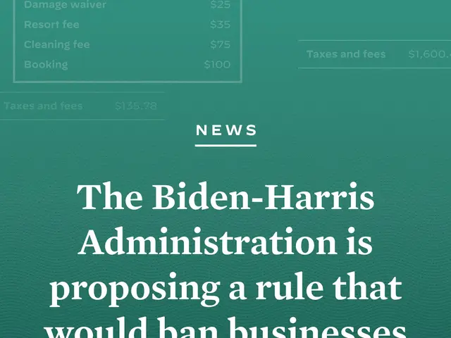 The image shows a poster with the text "The Biden-Harris Administration is Proposing a Rule That...