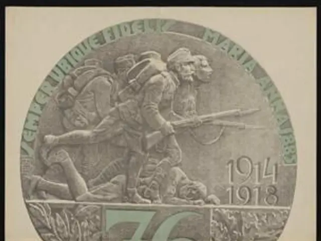 The image shows a poster for the 70th anniversary of the Kaiser-Huldigungsfest in Berlin, Germany....