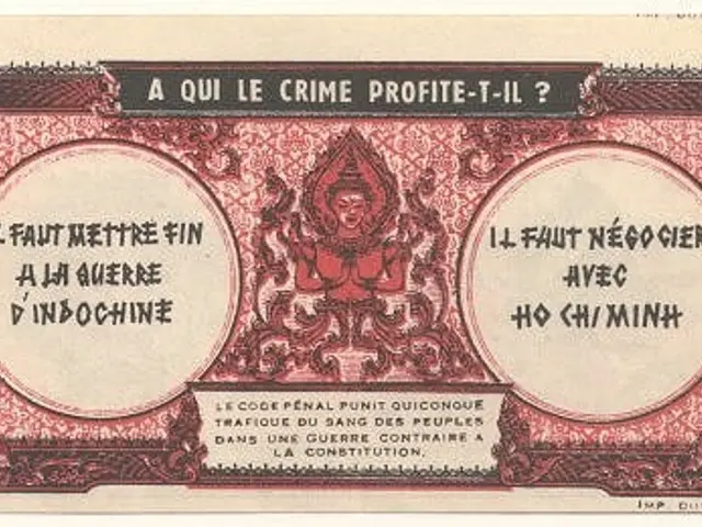 The image shows an old French banknote with a picture of a man on it. The text on the note reads "A...