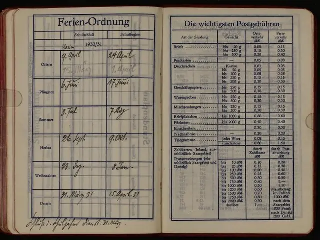 The image shows an open book with a black background and a number of numbers on it. The book is a...